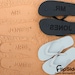 Custom Sand Imprint Wedding and Bridal Flip Flops. Personalize With Your Design. No Minimum Order Quantity :)