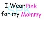 Breast Cancer Awareness I Wear Pink For My Mommy Baby Bodysuit Toddler and Youth Tshirt Free Shipping