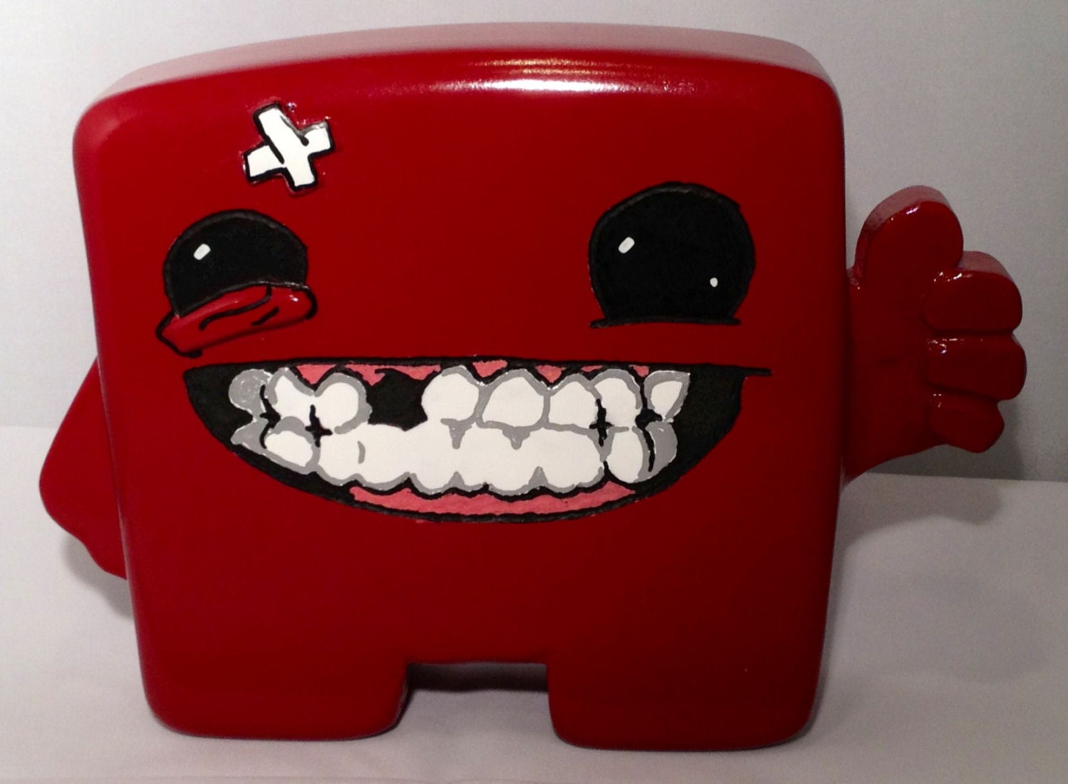 Giant Hand crafted SUPER MEAT BOY