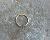14k gold filled Extreme thin and Extra small Cartilage /seamless /catchless /tragus /helix /nose ring