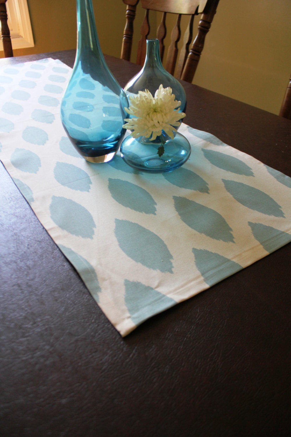 Eaton Blue Chipper Mini Table Runner