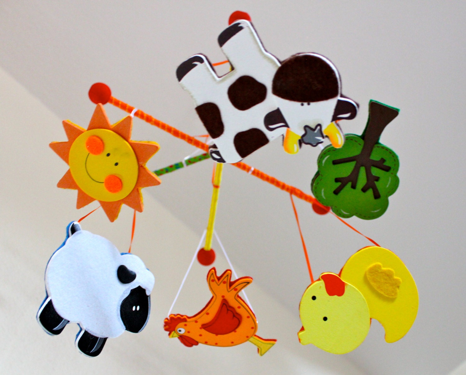 Unique Nursery Mobile - Best Baby Crib Mobile - Animal Crib Mobile - Baby Mobile - Crib Mobile - Mobile