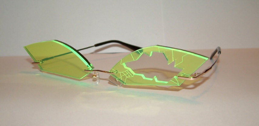 Fluorescent Green G1 U002M Cosplay costume Sunglasses