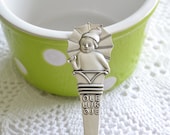 Sandman spoon vintage Norwegian childrens flatware christening gift