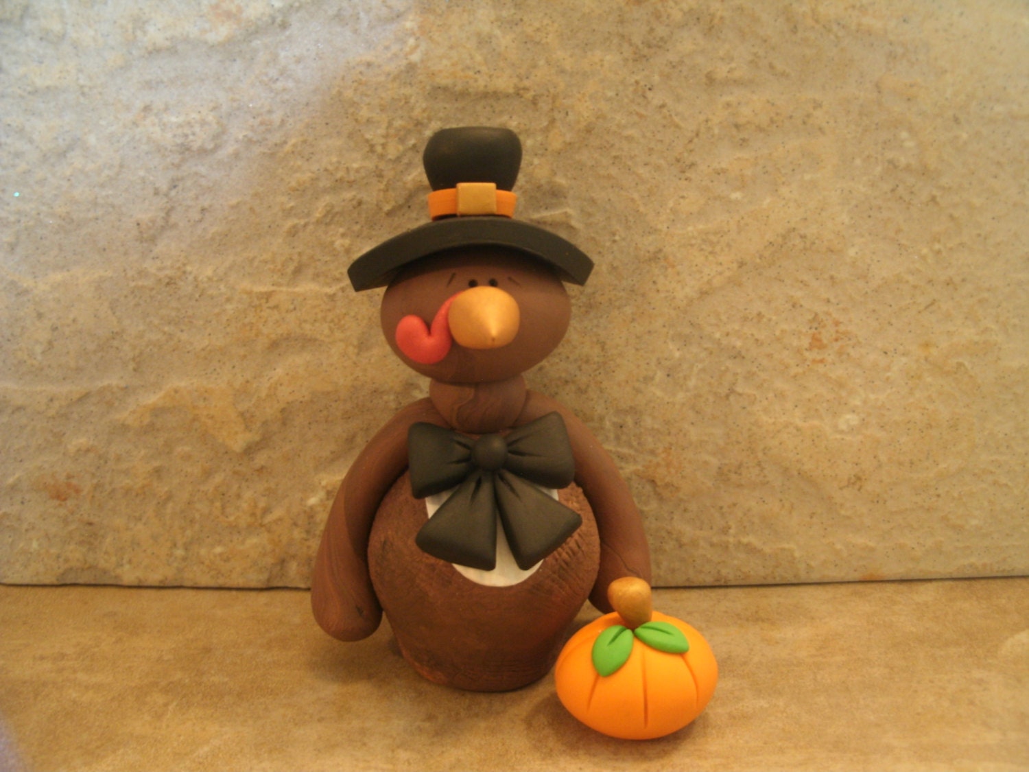 Thanksgiving Turkey and Pumpkin