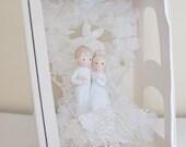 Vintage Wedding Topper featuring Bride and Groom
