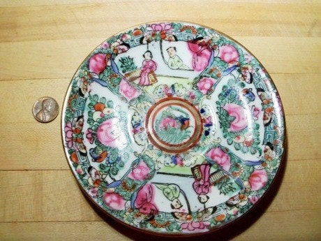 Vintage Beautiful ACF Japan Porcelain Plate Free Shipping
