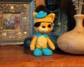 Kwazii Kitten from the Octonauts MADE TO ORDER needle felted lovely
