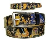 Matching BELT and 1/2" DOG COLLAR