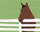 Fine Art Print.  Horse.  May 16, 2013.