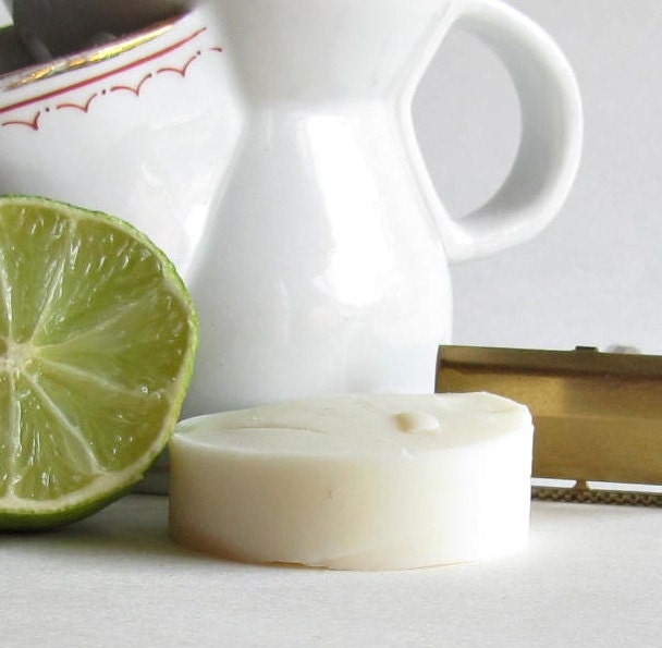 Ginger Lime Shaving Soap - Shaving Scuttle Size - Fathers Day