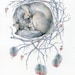 Winter -11x14 archival animal art print