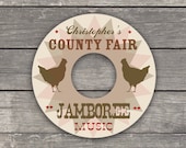 County Fair Birthday Party CD Label