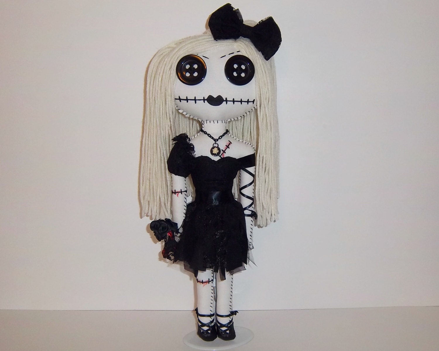 Dark Ballerina Gothic Rag Doll