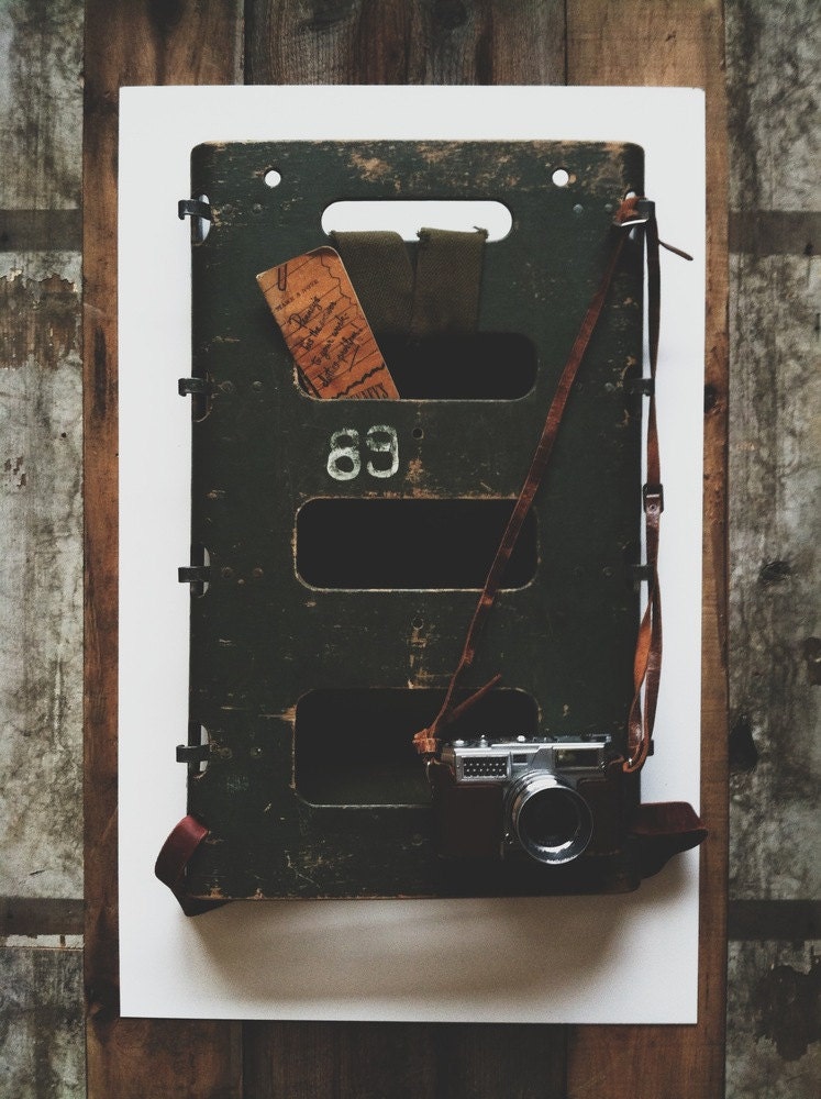 Authentic World War II Rucksack Memo-board RESERVED