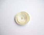 Ivory Poppy  Embellishment