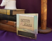 Wedding Day Program: DIY-Printable. Western Wonder. Customizable. Burlap.