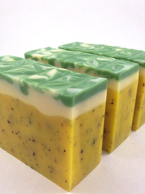 lindsay - Handcrafted Vegan Soap - sweet meyer lemon, lemongrass