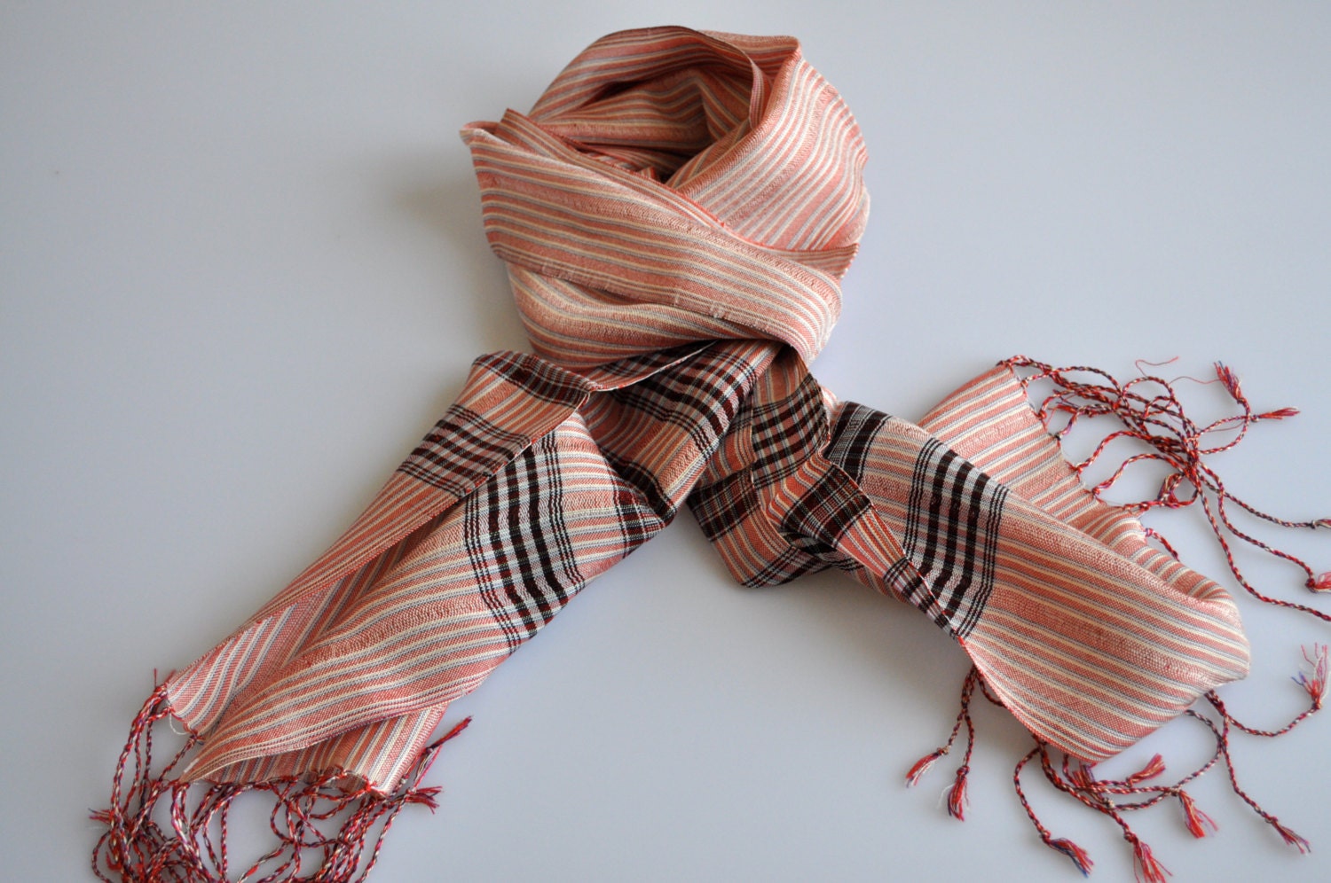 Handwoven Ida Silk Scarf