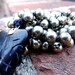 Pyrite Knotted Mala Beads - Yoga Prayer Beads - Mantra Meditation