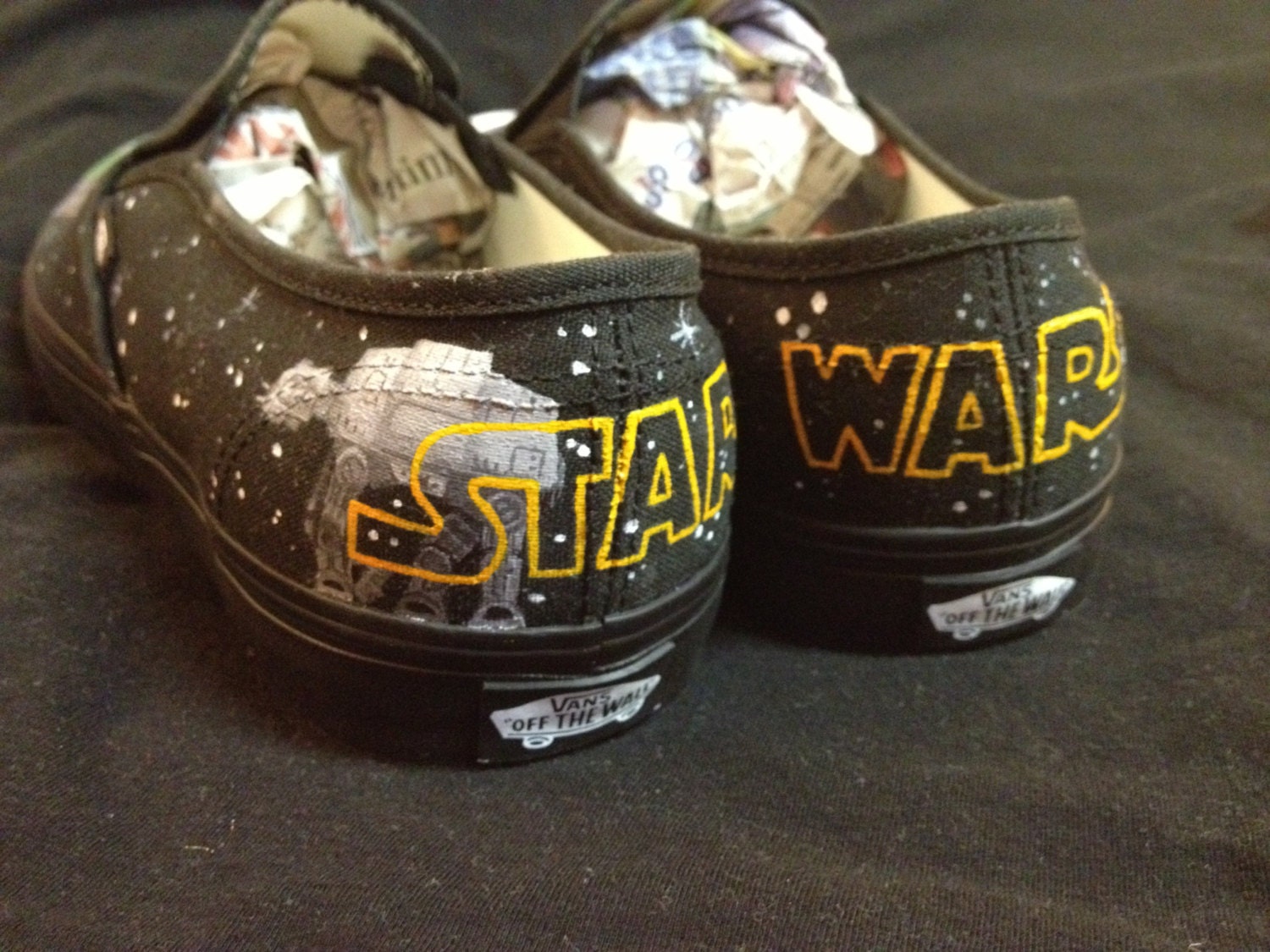 Custom Hand Painted Shoes - Star Wars