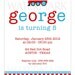 DIY PRINTABLE Invitation Card - Vintage Choo-Choo Train Birthday Party - PS802CA1a1