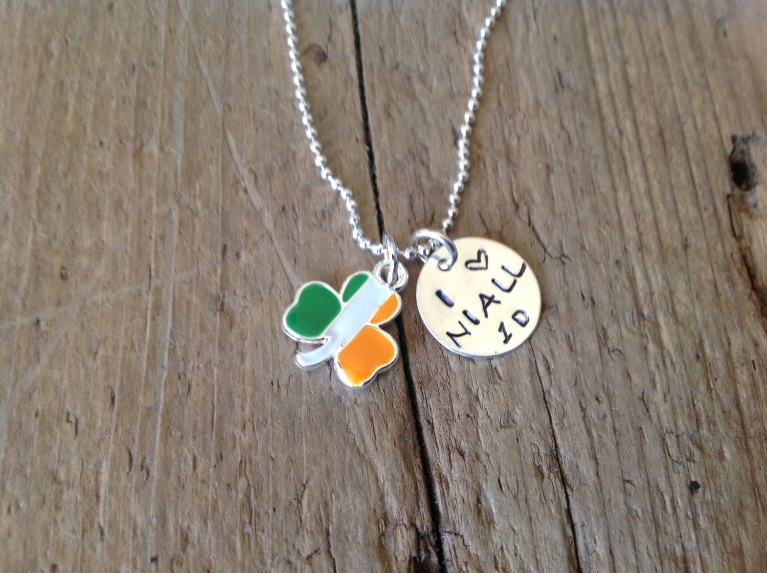 I Love Niall Necklace One Direction Pendant 1D Niall
