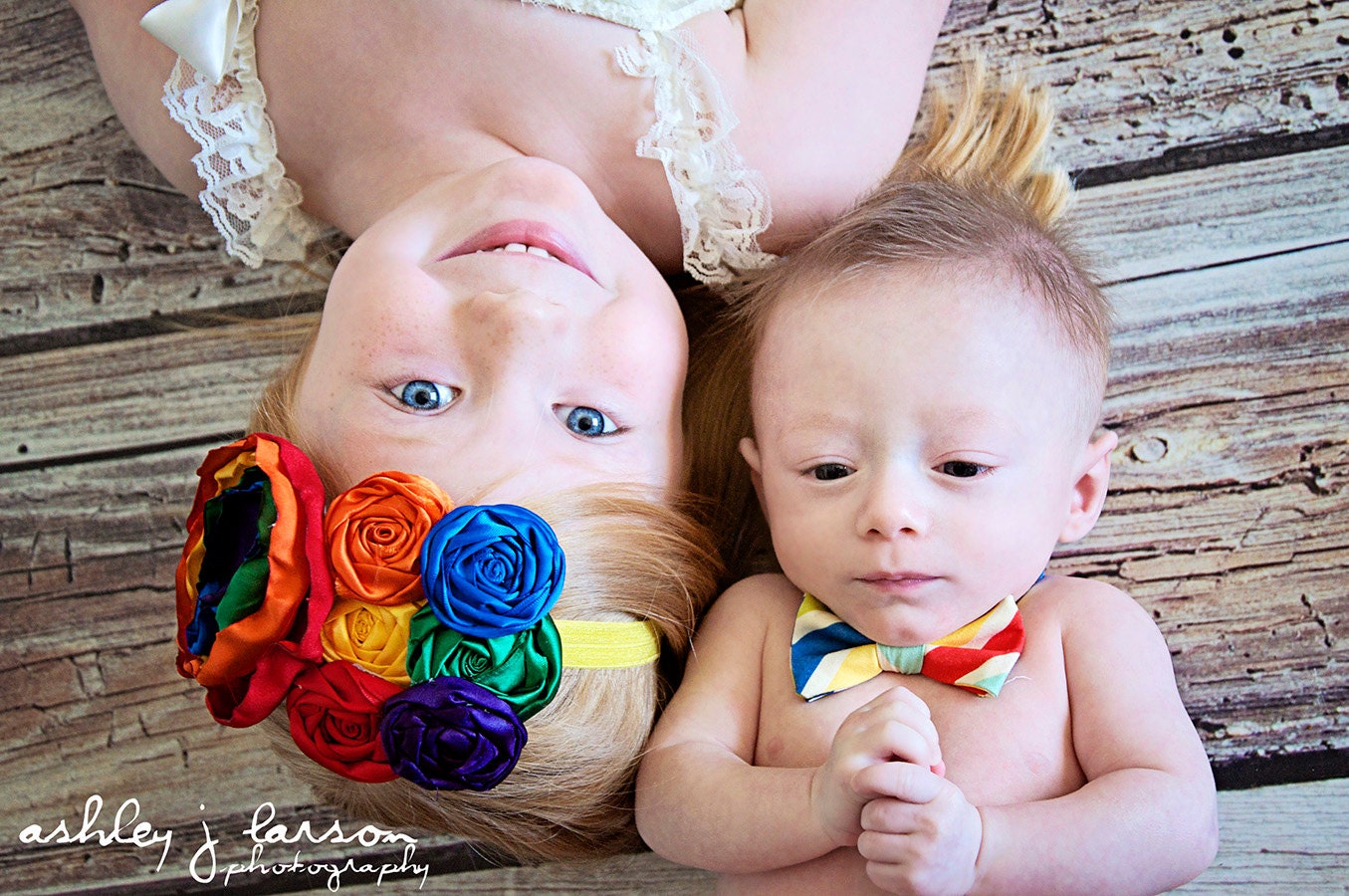 Rainbow Birthday Headband, Rainbow Brite, Colorful Headband, Rainbow Hairbow, Hair Accessories