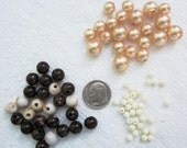Bead Grab Bag/ Bead Sampler -- 9 Varieties of Acrylic Beads