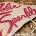 Robin Sparkles Pink Sparkle Decal