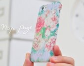 Apple iphone case for iphone iPhone 5 iphone 4 iphone 4s iphone 3Gs : Vintage red flower rose