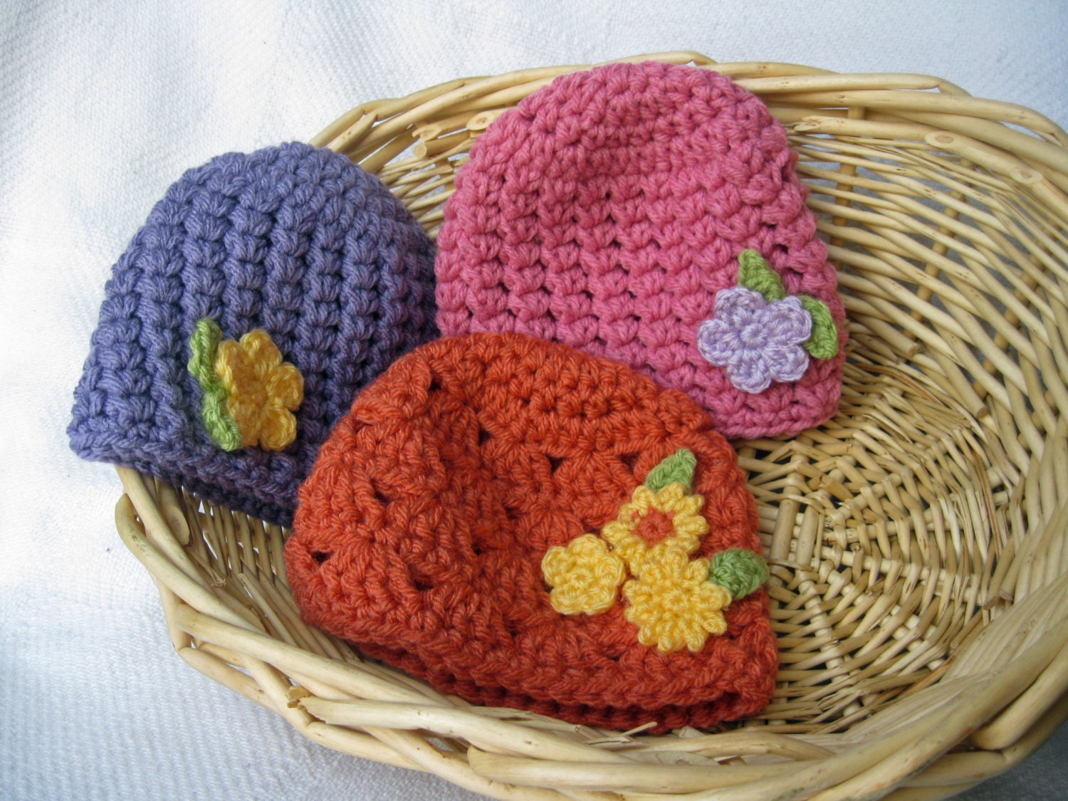 RTS PICK ONE Crochet Newborn 0-3 month Baby Hat or Beanie, Accessory, Photo Prop Baby Shower Gift