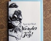 Birthday Card - May Your Day Be Filled With Wonder & Joy