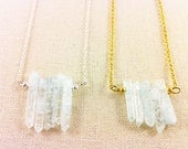 Salt Water Series - Freespirit Aqua Quartz Necklace