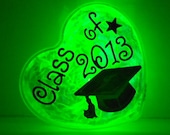 GlowHeart (class2013)- unique, graduation gift, geek, cool, collage student