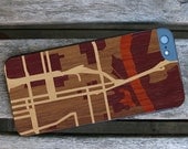 Omaha Wood-Inlay iPhone Back