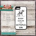 Keep Calm And Octopus On TOUGH iPhone 4/4S or iPhone 5 Case