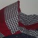 Houndtooth and alabama red baby car seat cover infant seat cover slip cover Graco