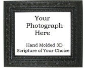 Custom Framed Bible Verse on Your 8x10 Photograph