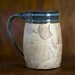 Rustic Woodland Blue Ceramic Coffee Mug