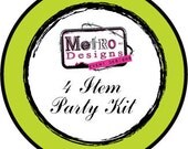 4 Item Party Kit - Buyers Choice