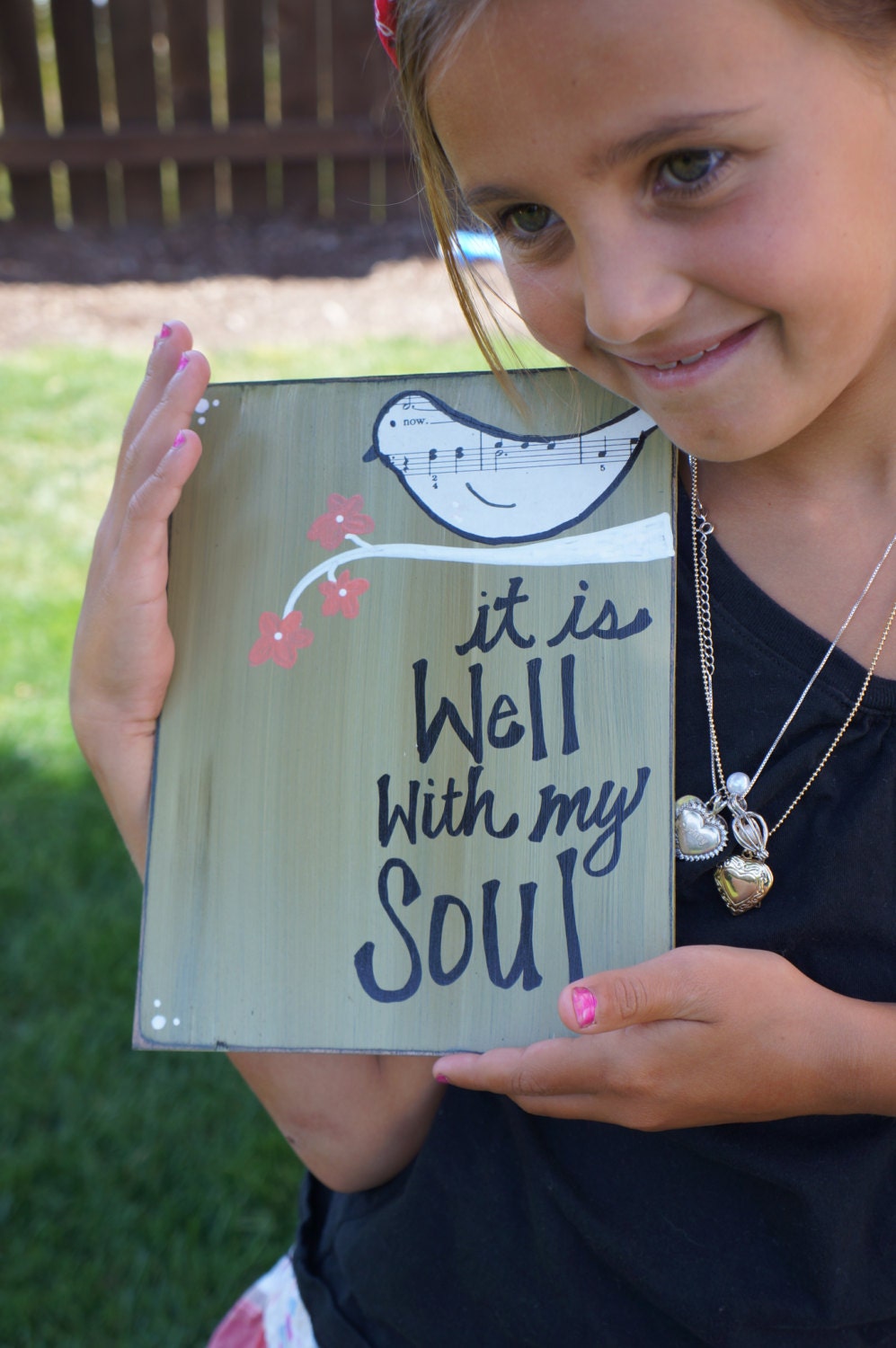 it is well with my soul handmade card