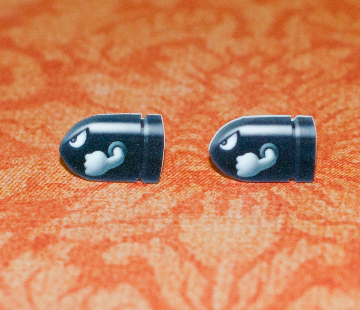Mario Bullet Earrings