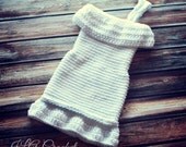 Coastal Waters Dress Crochet Pattern Multiple Sizes - Instant Download