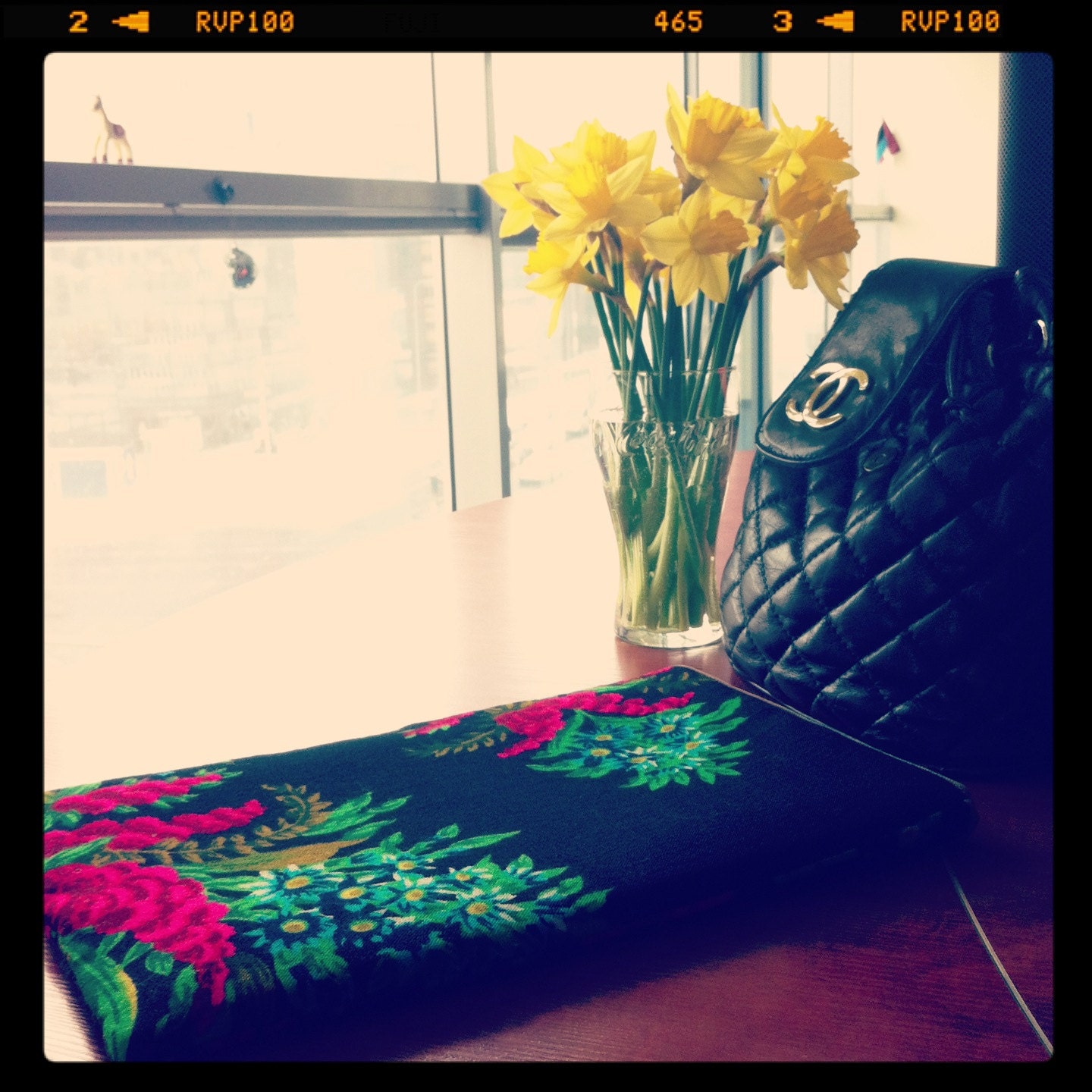 Neoprene padded Macbook Air 11 sleeve from traditional Russian Shawl - Fables of the Secret Garden