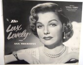 Retro Lux Soap Featuring Ann Sheridan Magazine Advertisment.