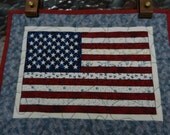 Patriotic Memorial Day 4th of July United States Flag Wall Hanging