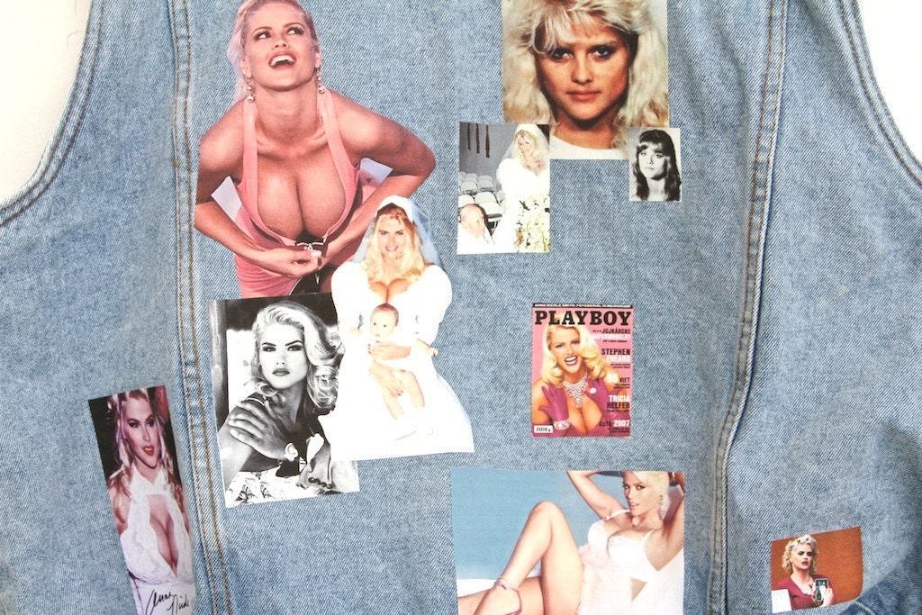 ANNA NICOLE DENIM V E S T