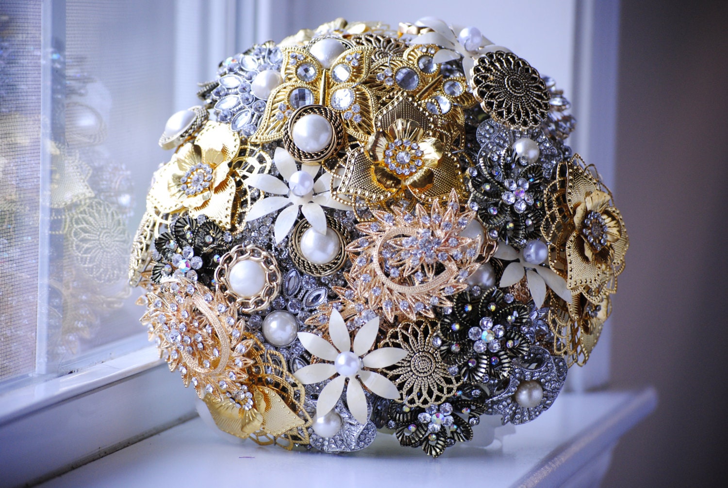 Custom Order Brooch Bouquet