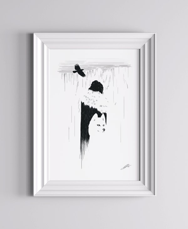 The Night's Watch - Jon Snow Poster